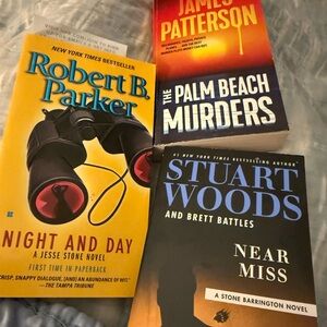 Set of Three Mystery Novels